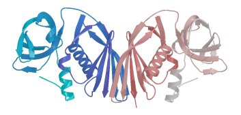 A picture of the SSL dimer (formerly SET1)